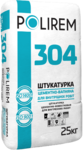 Штукатурка цементно-известковая для внутренних работ Полирем 304, 25 кг