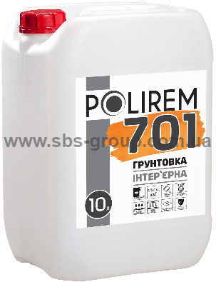 Грунтовка глубокопроникающая Полирем 701, 10л/10кг