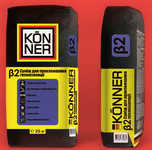 Смесь для приклеивания теплоизоляции КONNER Beta-2, 25кг