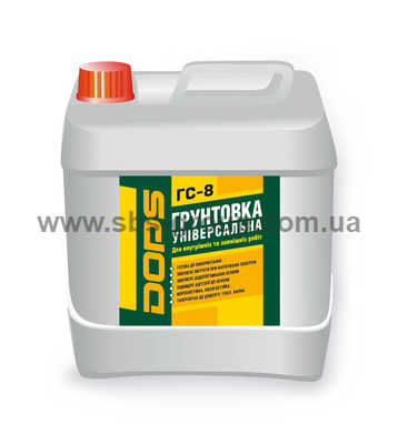 Грунтовка универсальная ГС-8 Dops, 10 л