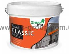 Фасадная акриловая краска Green Line Fasad Classic, 10л