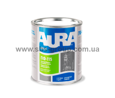 Емаль ПФ-115 СВ-СІРА (2,8 КГ) AURA