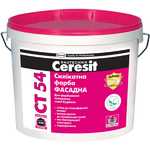 Краска силикатная CERESIT CT 54 БАЗА, 10л