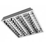 Светильник растровый встроенный LUMEN Master lighting ЛВО 4Х18 Вт, 600х600