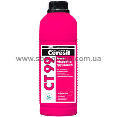 Грунтовка антигрибковая Ceresit CT99, 1л