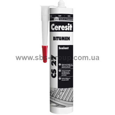 Битумный герметик CERESIT CS-27,300мл
