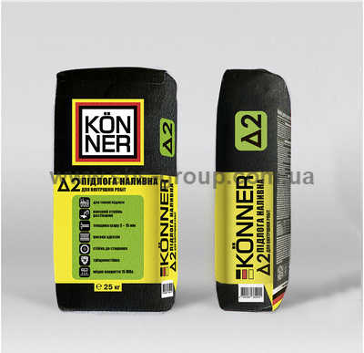 Пол наливной КONNER Delta-2, 25кг