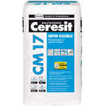Еластичная клещая смесь CERESIT СМ-17, мешок 25 кг