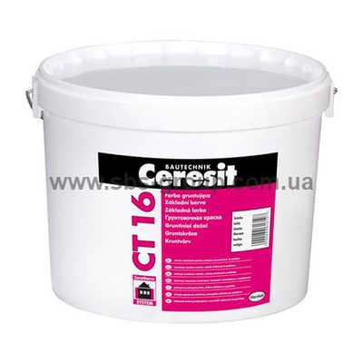 Краска грунт Ceresit СТ 16 PRO, 10 л