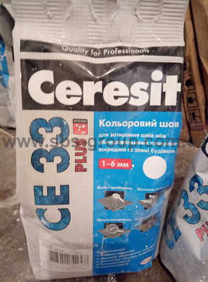 Цветной шов CERESIT CE33/136 Plus до 6 мм красный