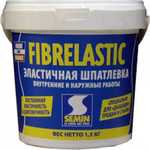 Готовая шпаклёвка эластичная SEMIN FIBRELASTIC, 5кг