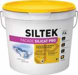 Краска силикатная фасадная 9л SILTEK  Faсade Pro Silicat